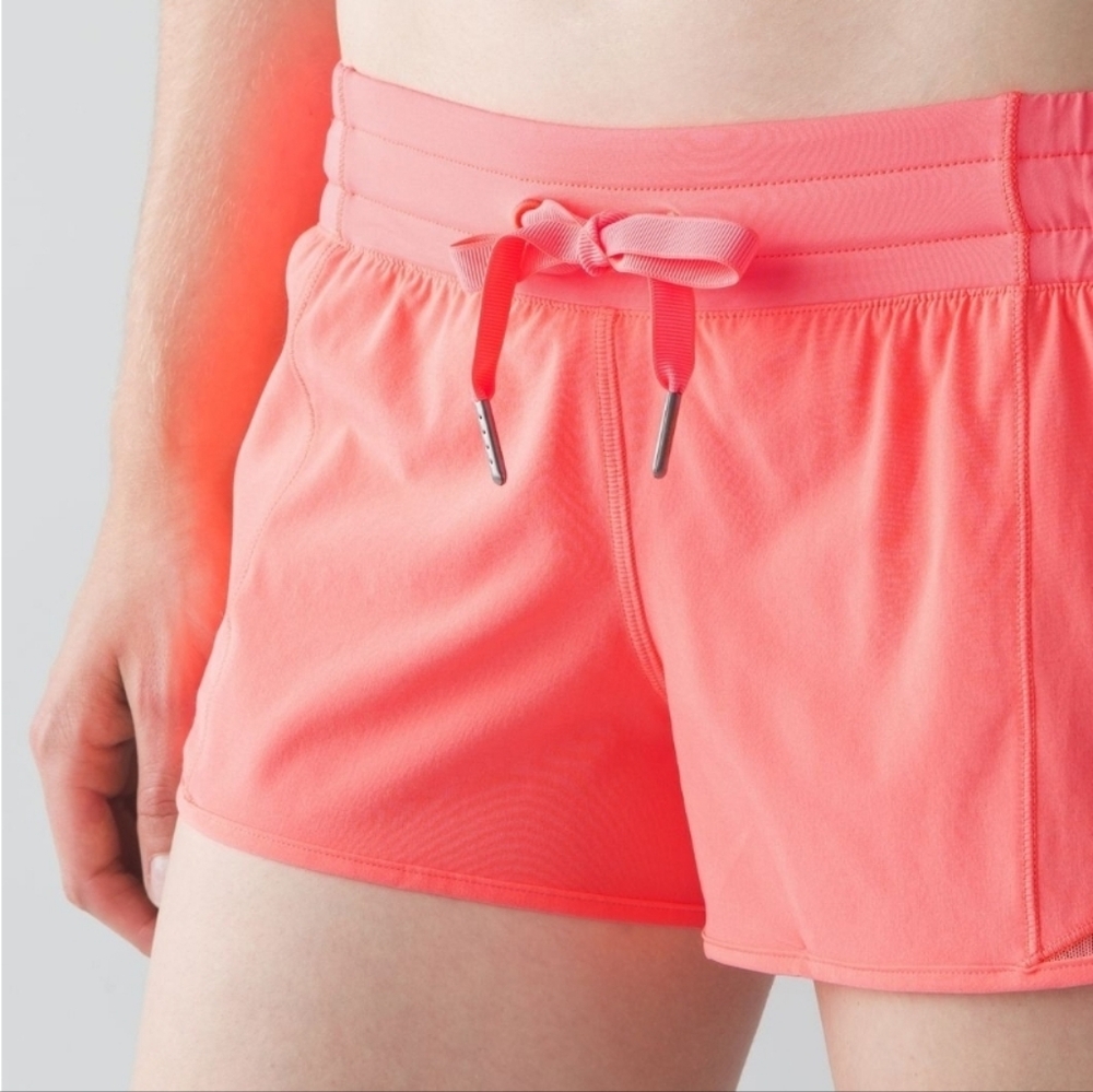 Lululemon Athletica Pink Athletic Shorts Lightweight Moisture-Wicking